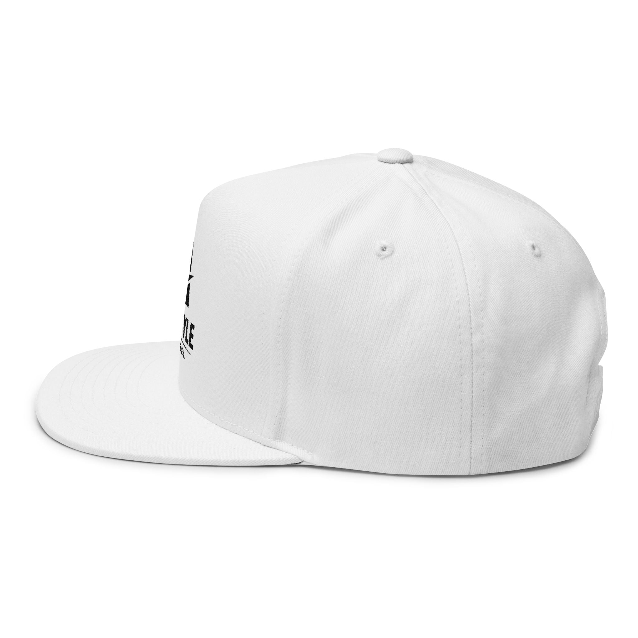 Embroidered LA Lifestyle Flat Bill Cap