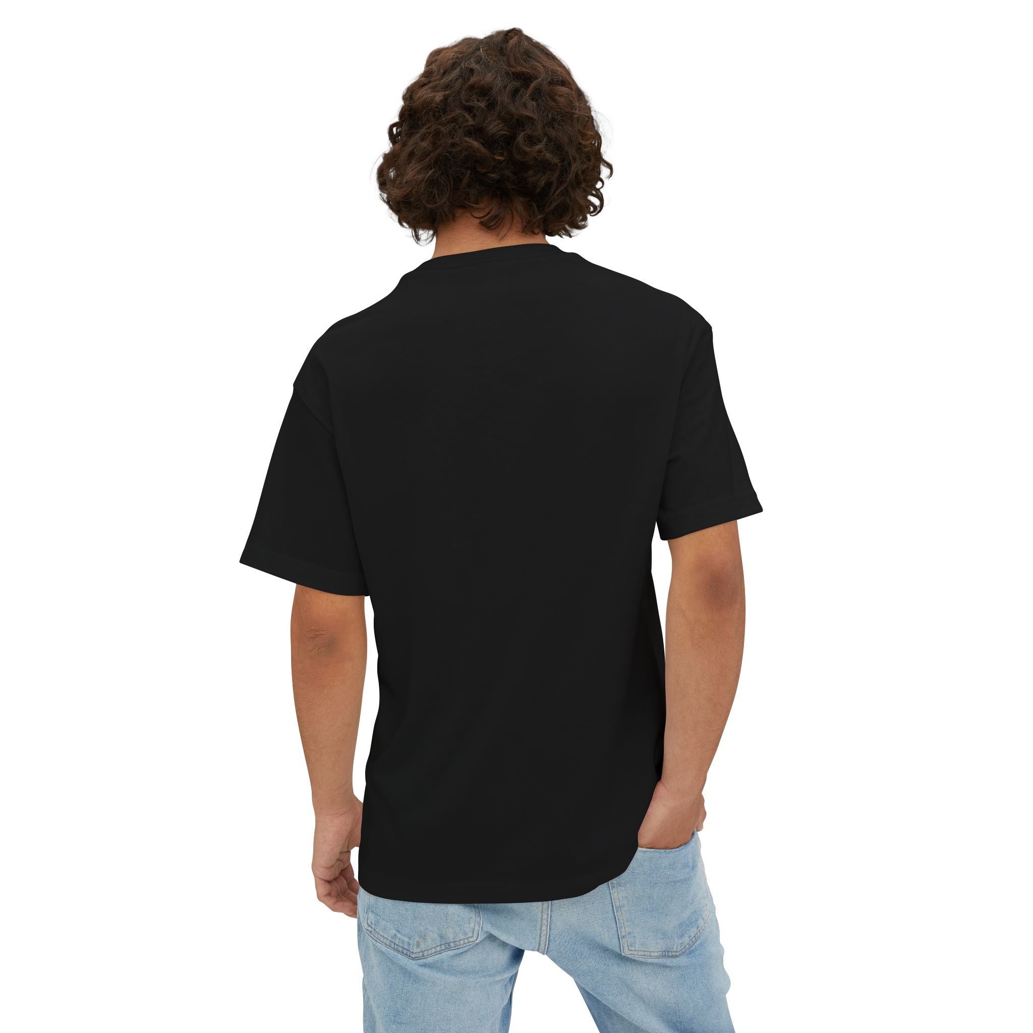 LA Lifestyle Minimal Logo Tee - Oversized Boxy T-Shirt