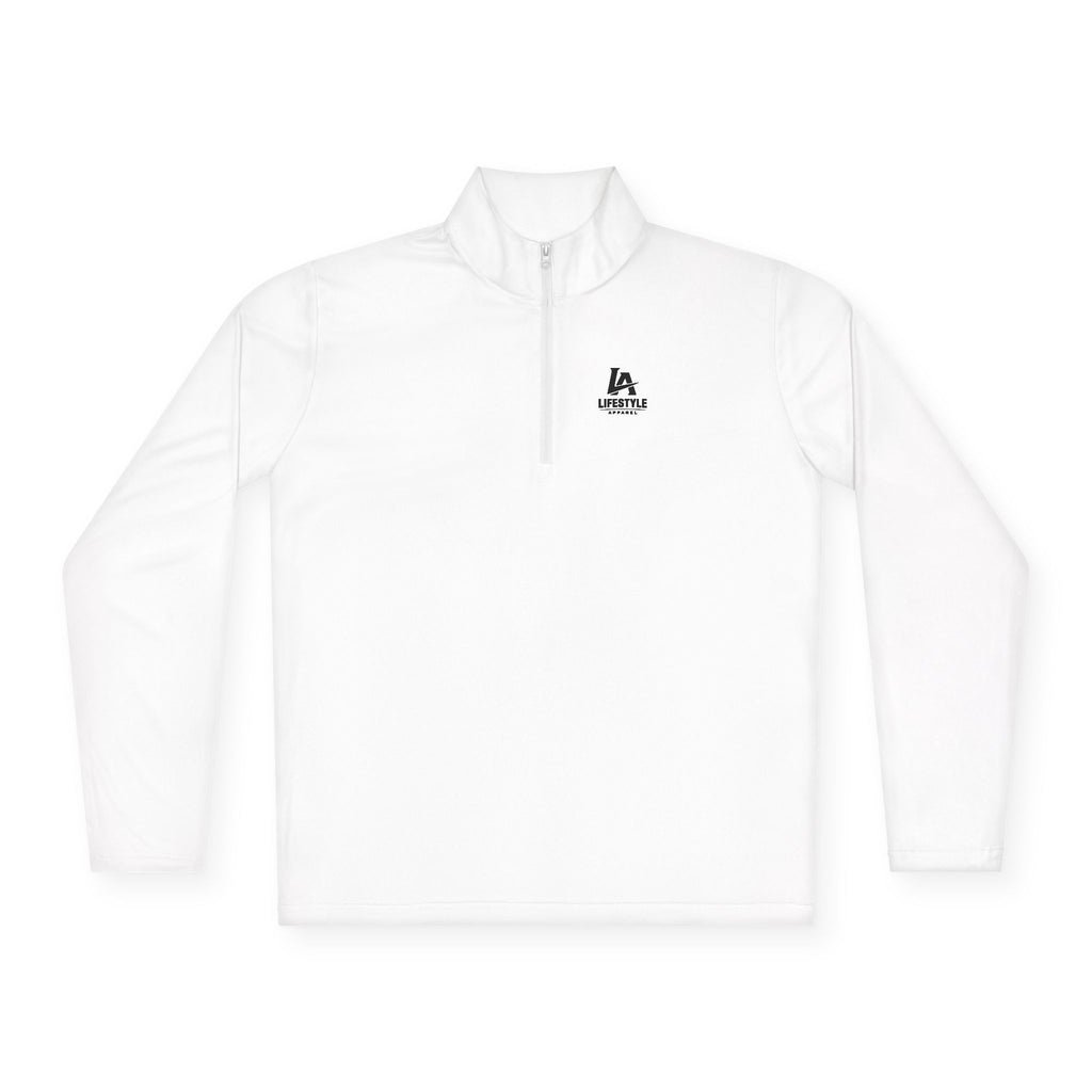 Minimalist LA Logo Quarter-Zip Pullover