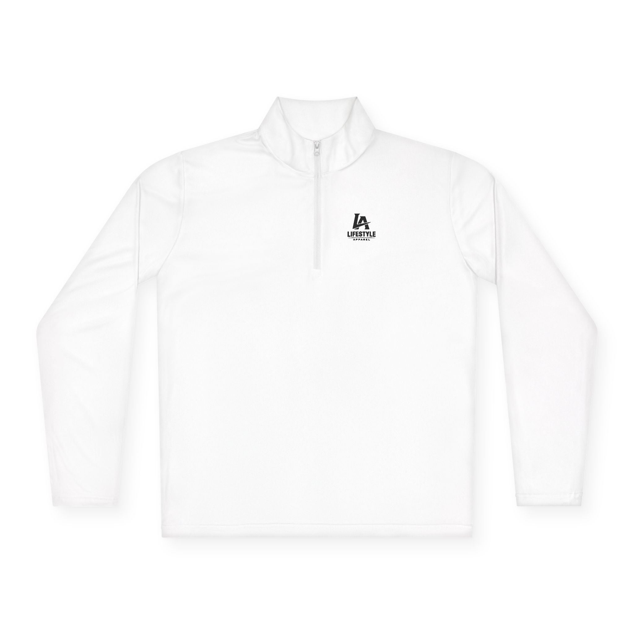 Minimalist LA Logo Quarter-Zip Pullover